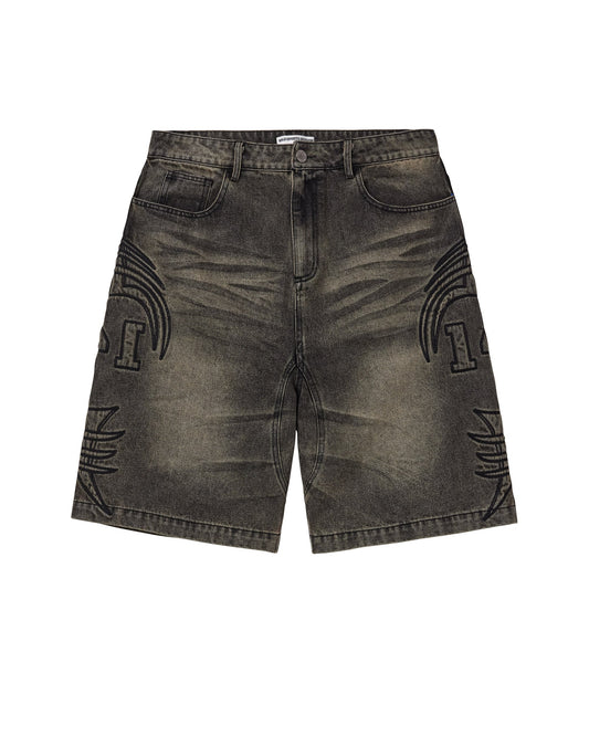 VALE FOREVER BLACK ARMOR JORTS